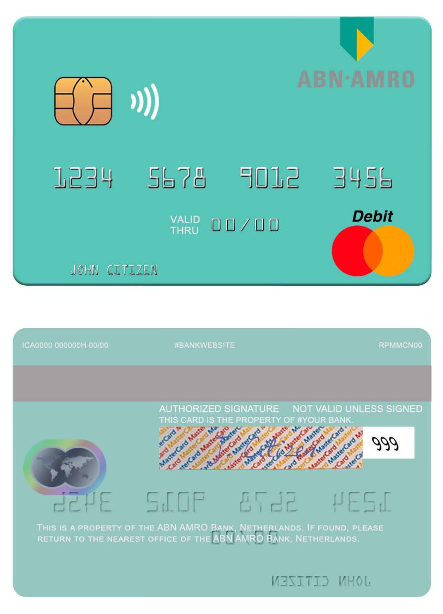 Netherlands ABN AMRO Bank mastercard